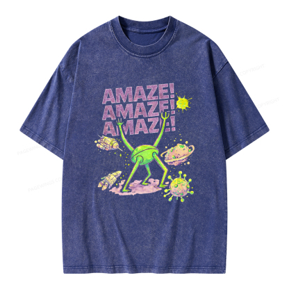 Pagewings Amaze Unisex Washed T-shirt