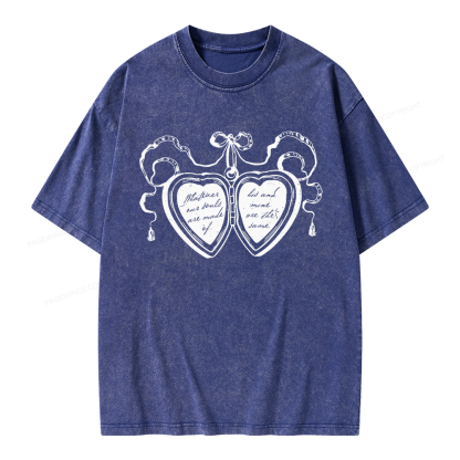 Pagewings Whatever Our Souls Are Made Of Unisex Washed T-shirt