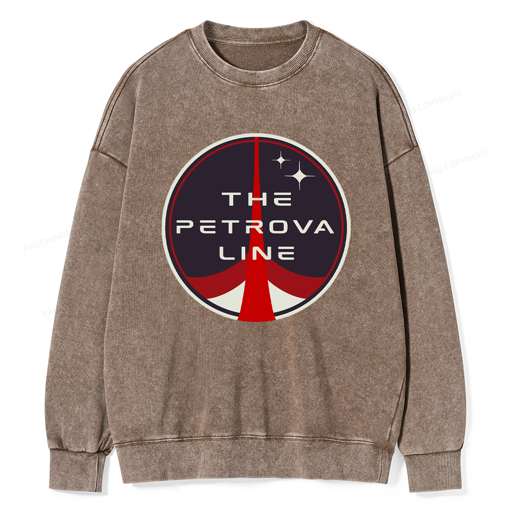 Pagewings The Petrova Line Unisex Washed Sweatshirt