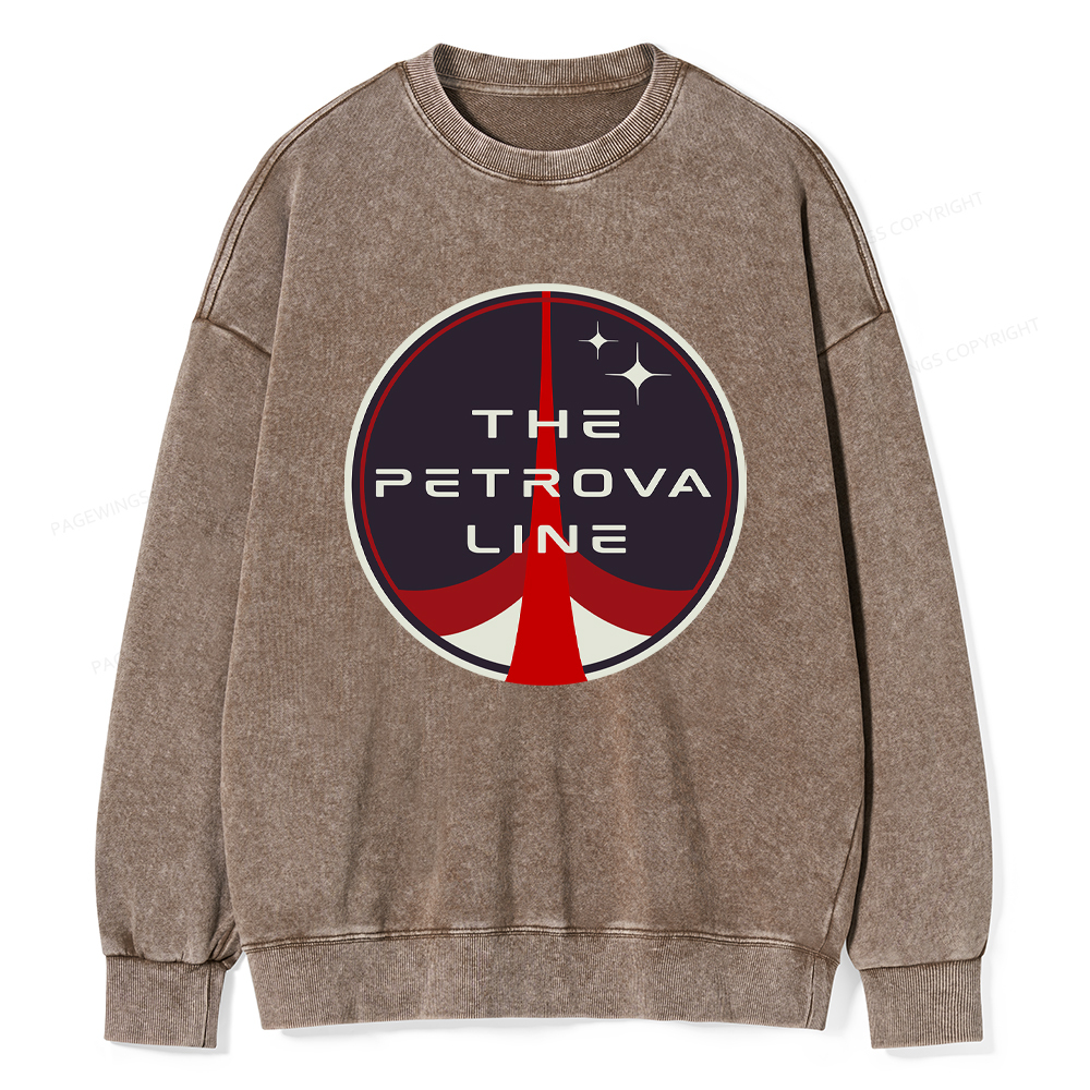 Pagewings The Petrova Line Unisex Washed Sweatshirt