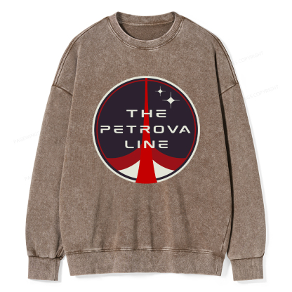 Pagewings The Petrova Line Unisex Washed Sweatshirt