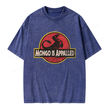 Pagewings Mongo Is Appalled Unisex Washed T-shirt