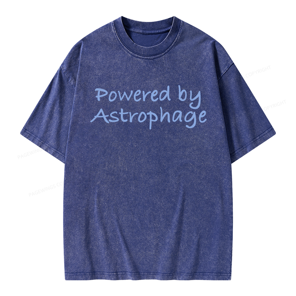 Pagewings Astrophage Unisex Washed T-shirt