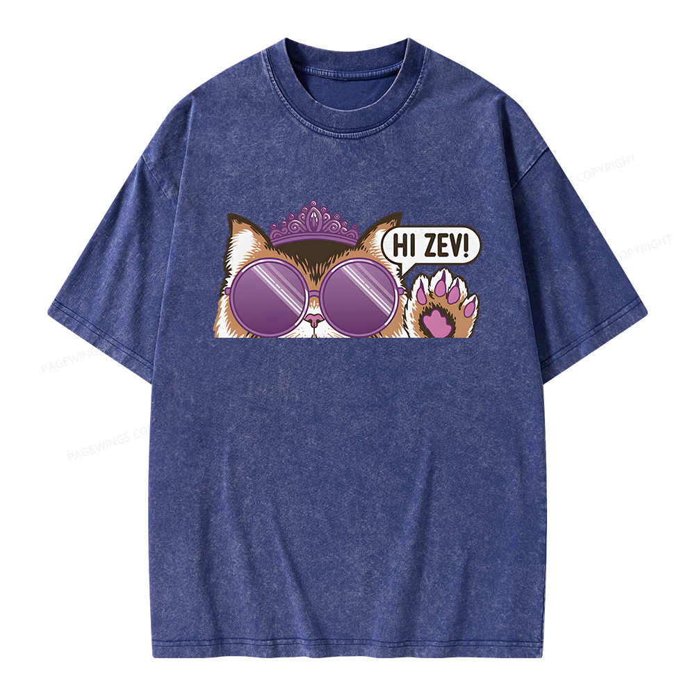 Pagewings Sci-Fi Book Lover Unisex Washed T-shirt