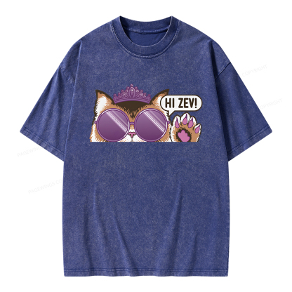 Pagewings Sci-Fi Book Lover Unisex Washed T-shirt