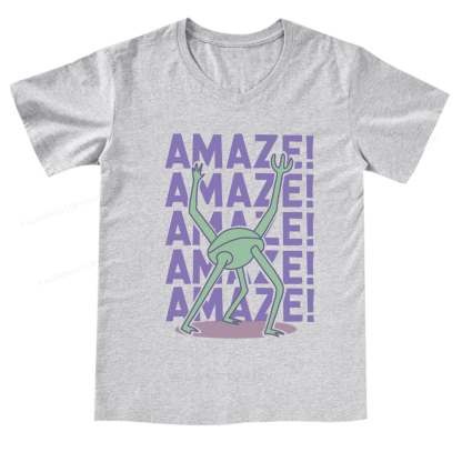 Pagewings Rocky Amaze V-neck T-shirt
