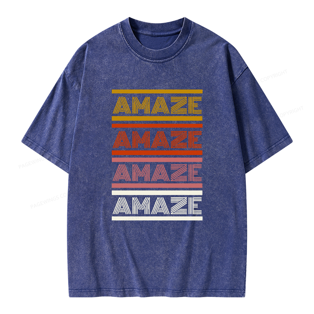Pagewings Rocky Amaze Unisex Washed T-shirt