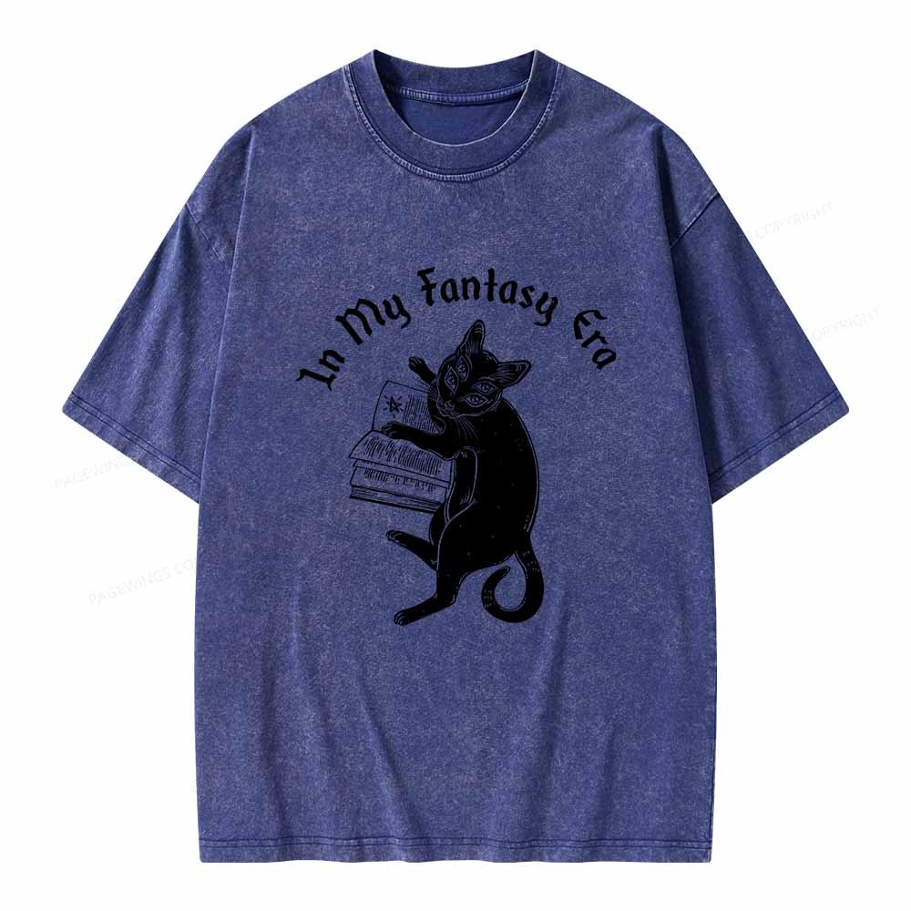 Pagewings In My Fantasy Era Unisex Washed T-shirt