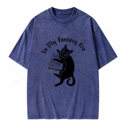 Pagewings In My Fantasy Era Unisex Washed T-shirt