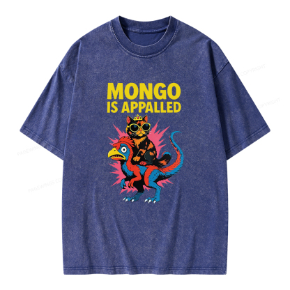 Pagewings Mongo Is Appalled Unisex Washed T-shirt
