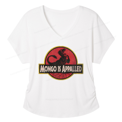 Pagewings Sci-Fi Book Lover Soft Women's Modal V-neck T-shirt