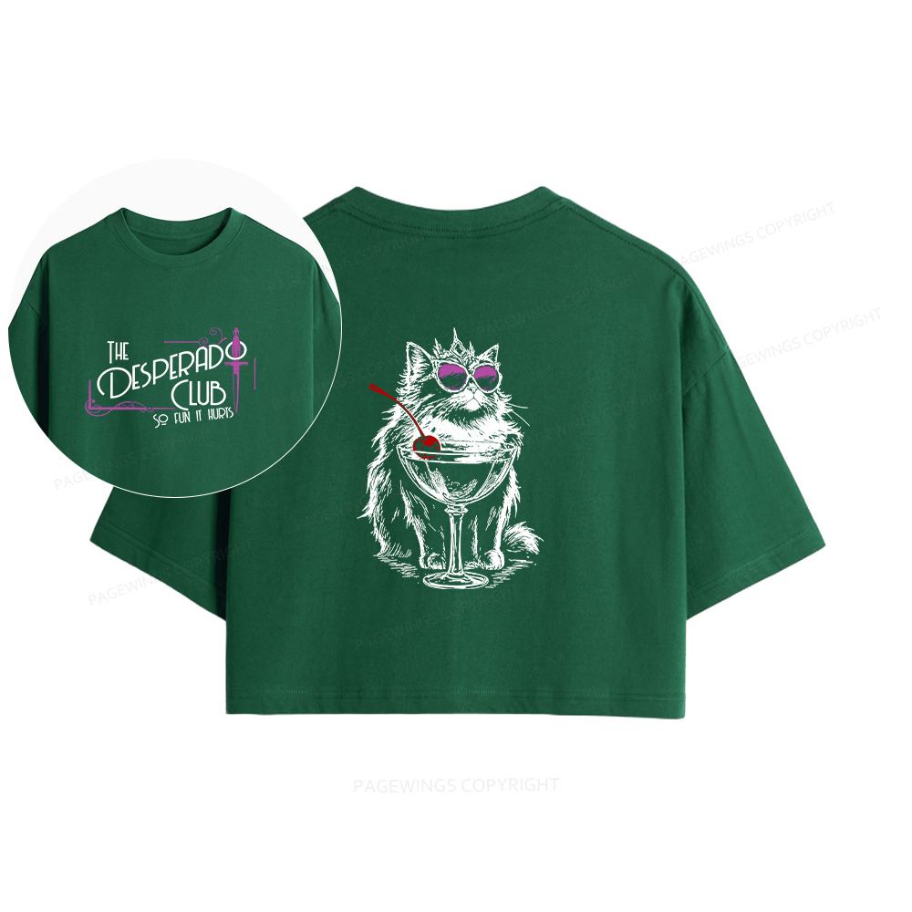 Pagewings Desperado Club Women Crop Tops