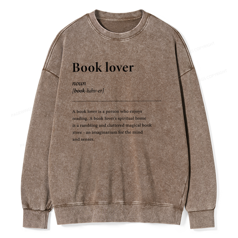 Pagewings An Imagination For The Mind And Senses Unisex Washed Sweatshirt