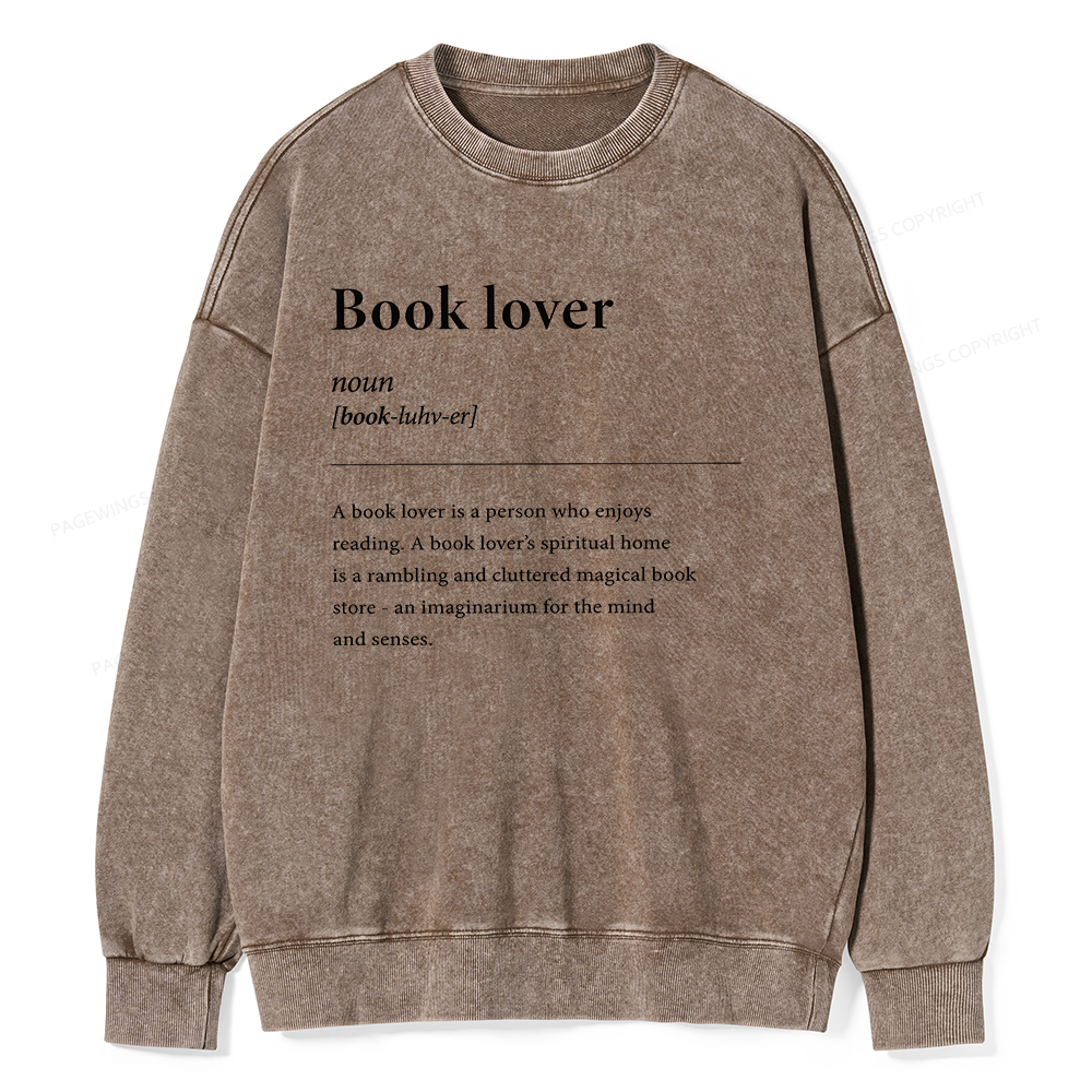 Pagewings An Imagination For The Mind And Senses Unisex Washed Sweatshirt