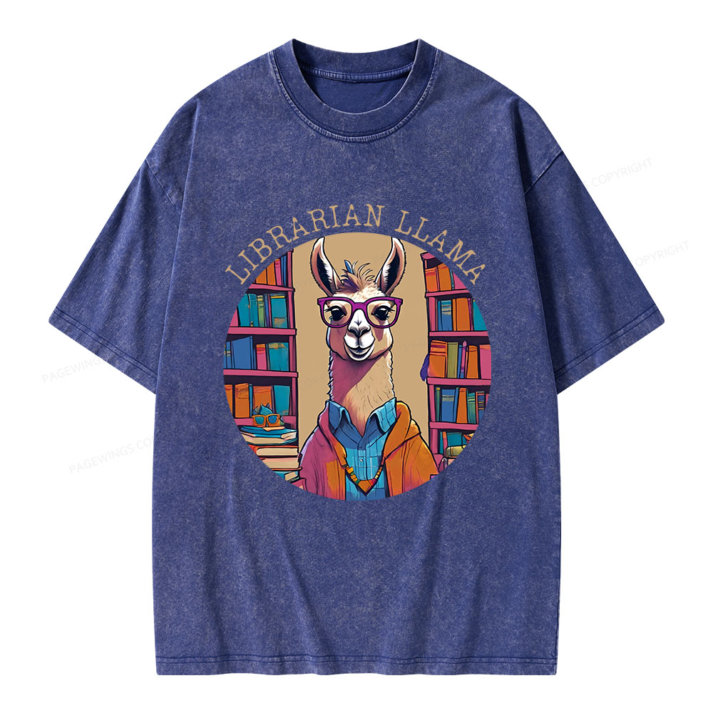 Pagewings Unleash Your Inner Bookworm Unisex Washed T-shirt