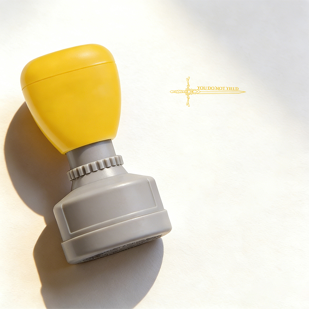 Pagewings You Do Not Yield Stamp