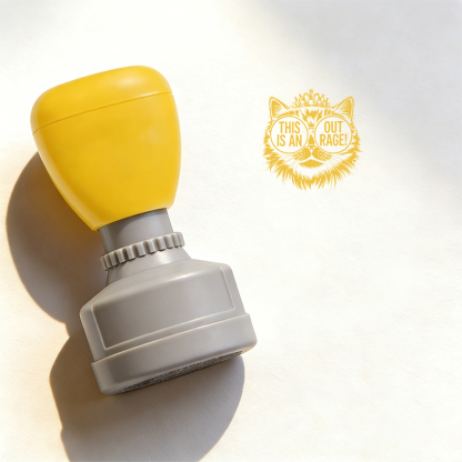 Pagewings This Is An Outrage Stamp