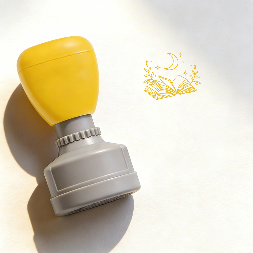 Pagewings Read Books Be Kind Stay Weird Stamp