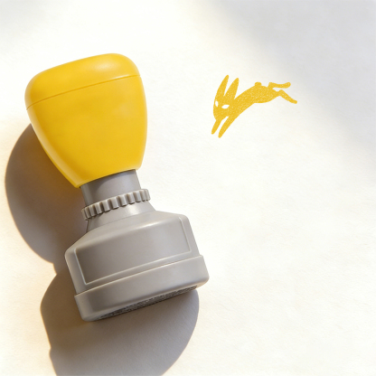 Pagewings Death Bunny Stamp