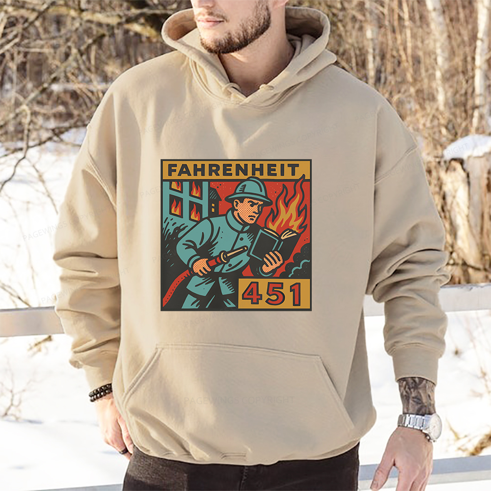 Pagewings Literature 451 Unisex Classic Hoodie