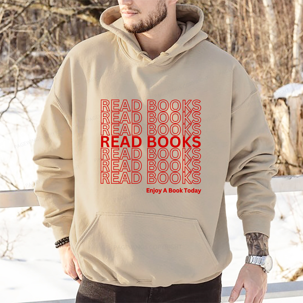 Pagewings Read Books Librarian Unisex Classic Hoodie