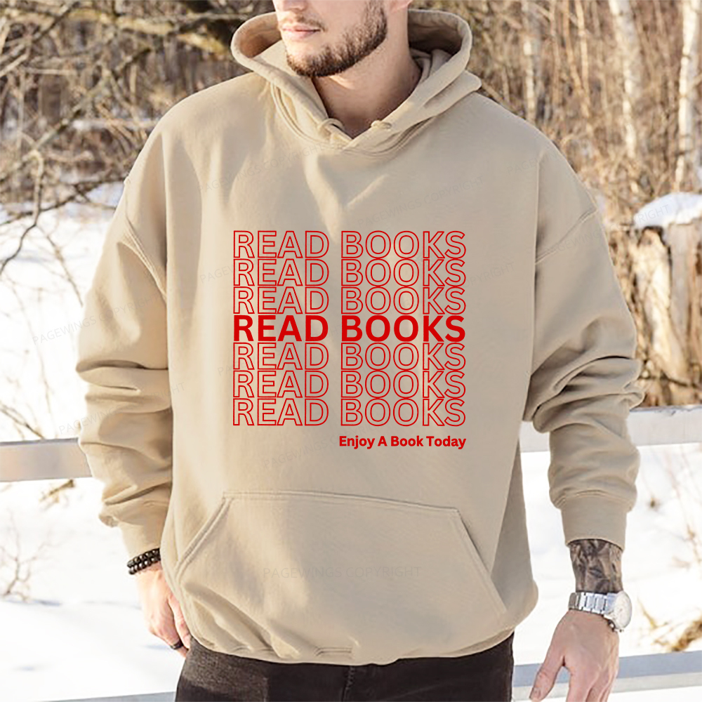 Pagewings Read Books Librarian Unisex Classic Hoodie