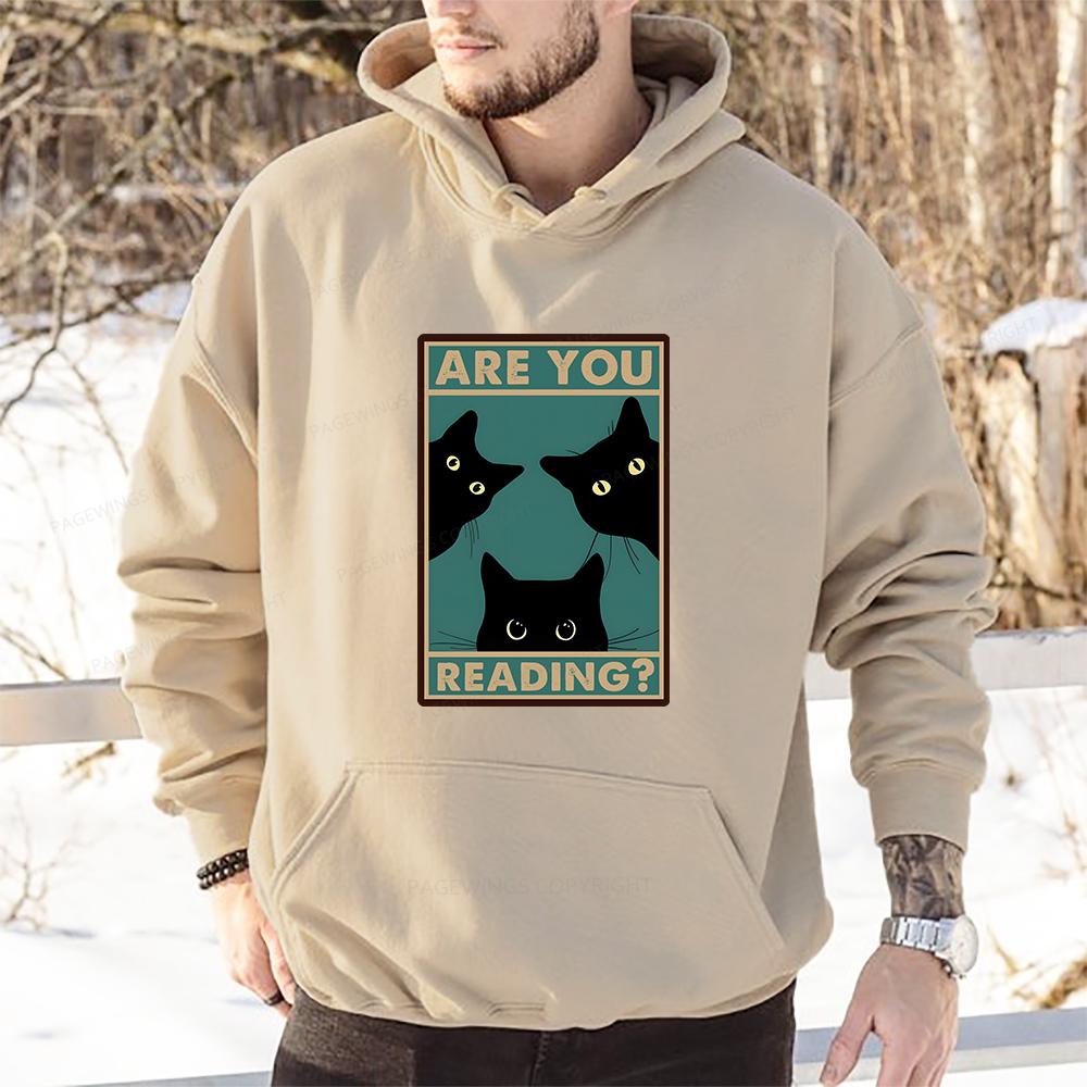 Pagewings Are You Reading Unisex Classic Hoodie