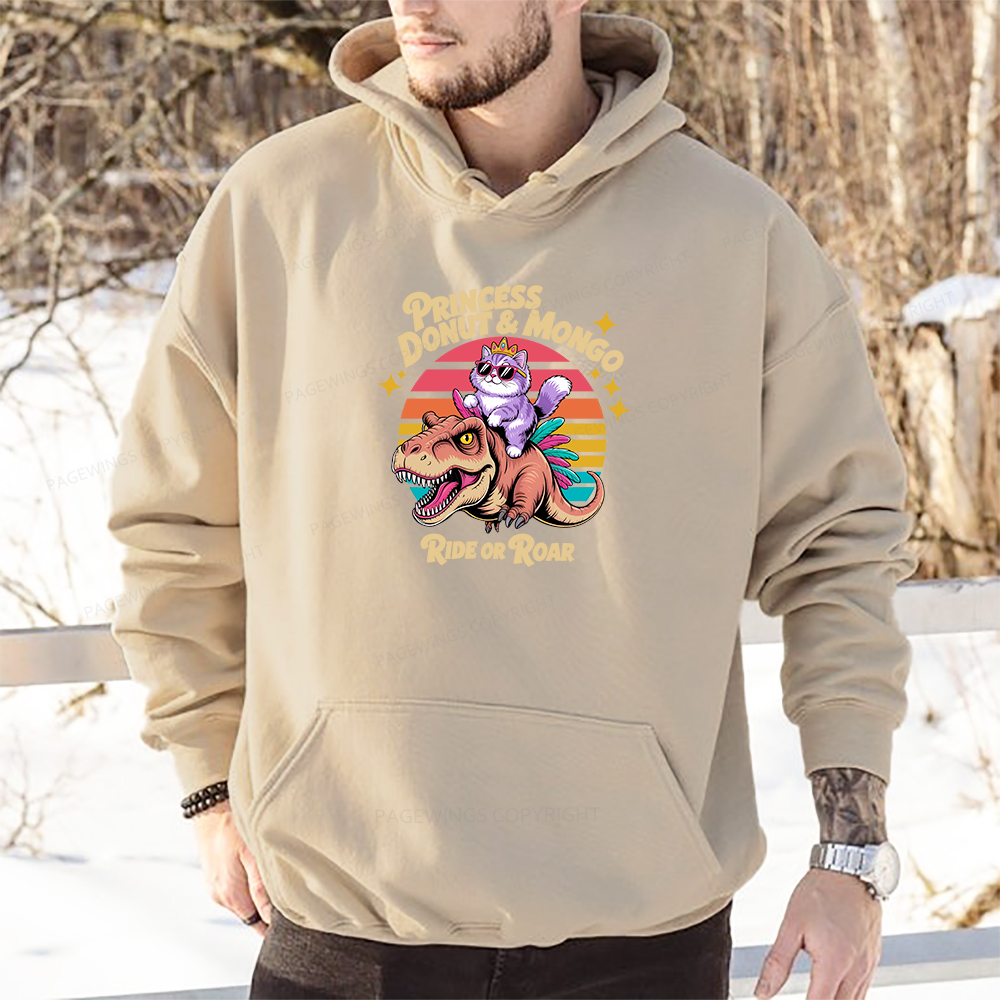 Pagewings Princess Donut & Mongo Unisex Classic Hoodie