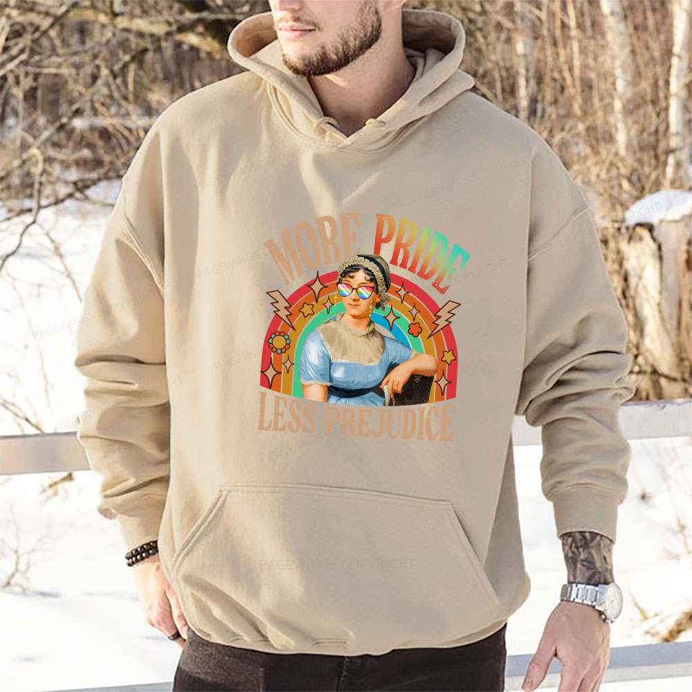 Pagewings More Pride Less Prejudice Unisex Classic Hoodie