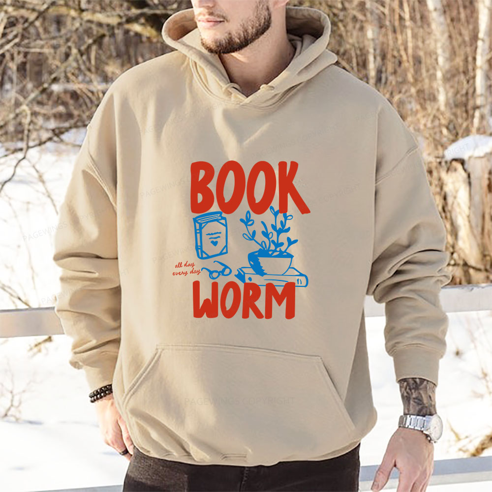 Pagewings Bookworm Unisex Classic Hoodie