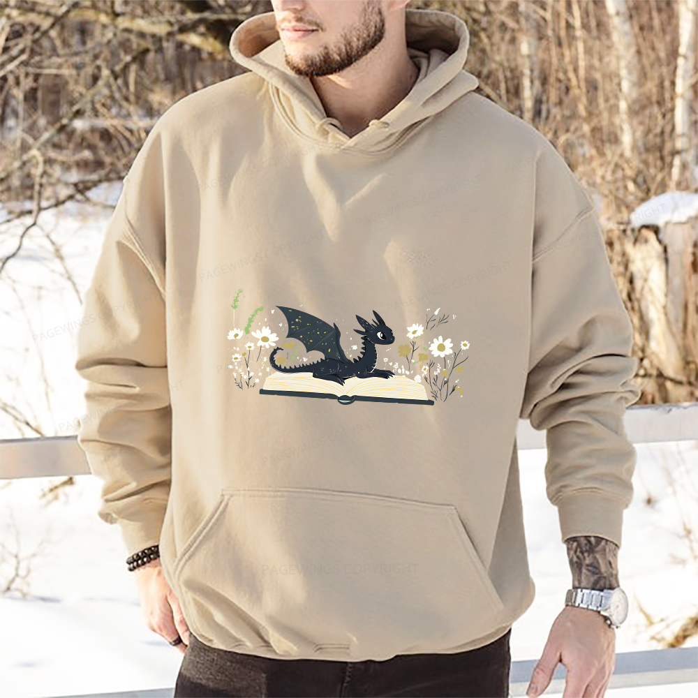 Pagewings Dragon Book Unisex Classic Hoodie