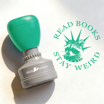 Pagewings Read Books Stamp