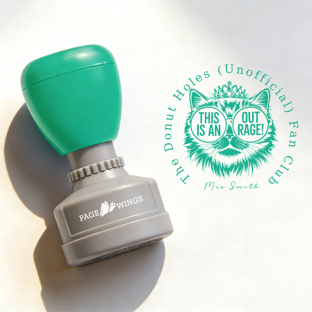 Pagewings Personalized Sci Fi Lover Stamp