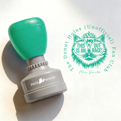 Pagewings Personalized Sci Fi Lover Stamp