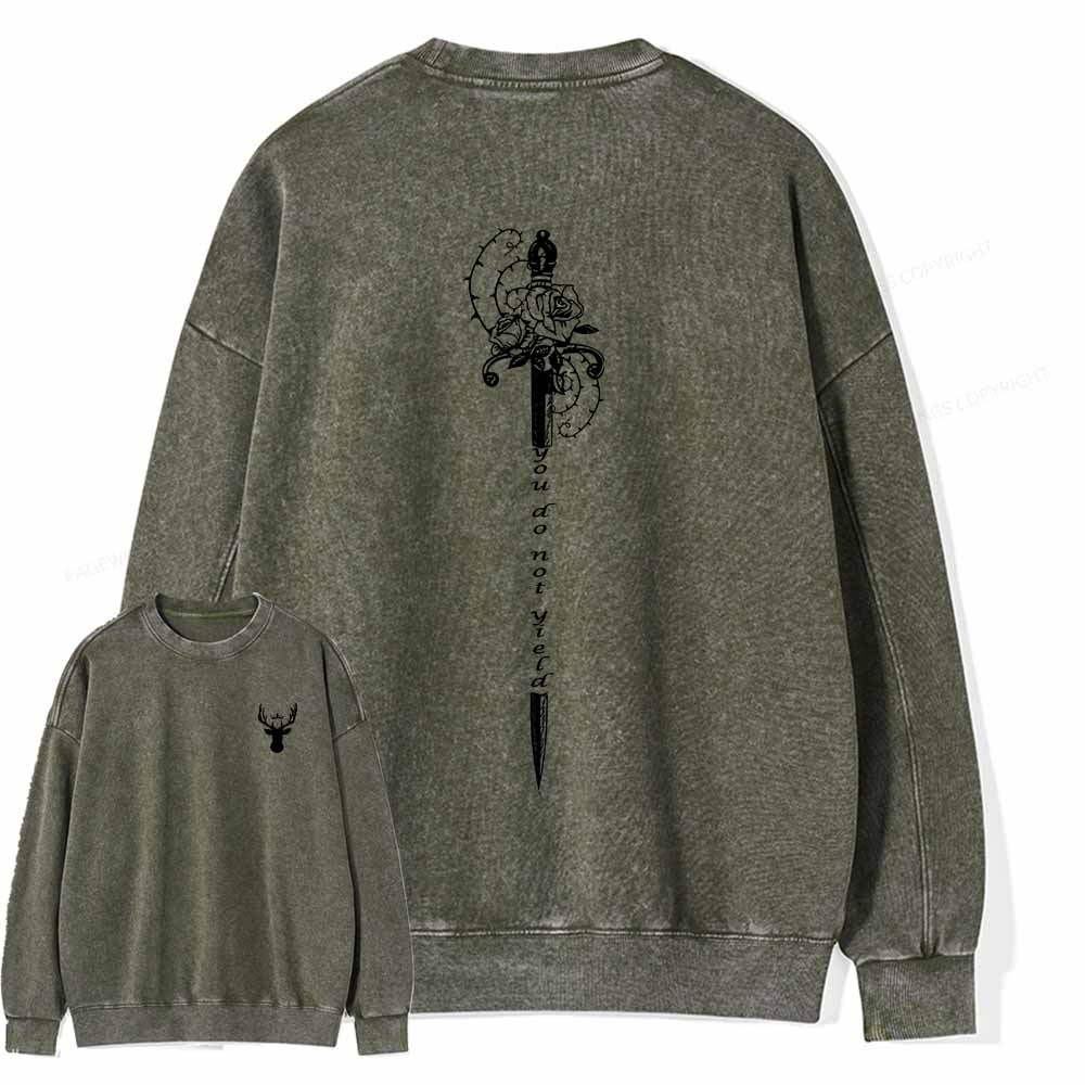 Pagewings  A Court of Thorns and Roses Court of Dreams Unisex Washed Sweatshirt
