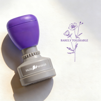 Pagewings Barely Tolerable Stamp