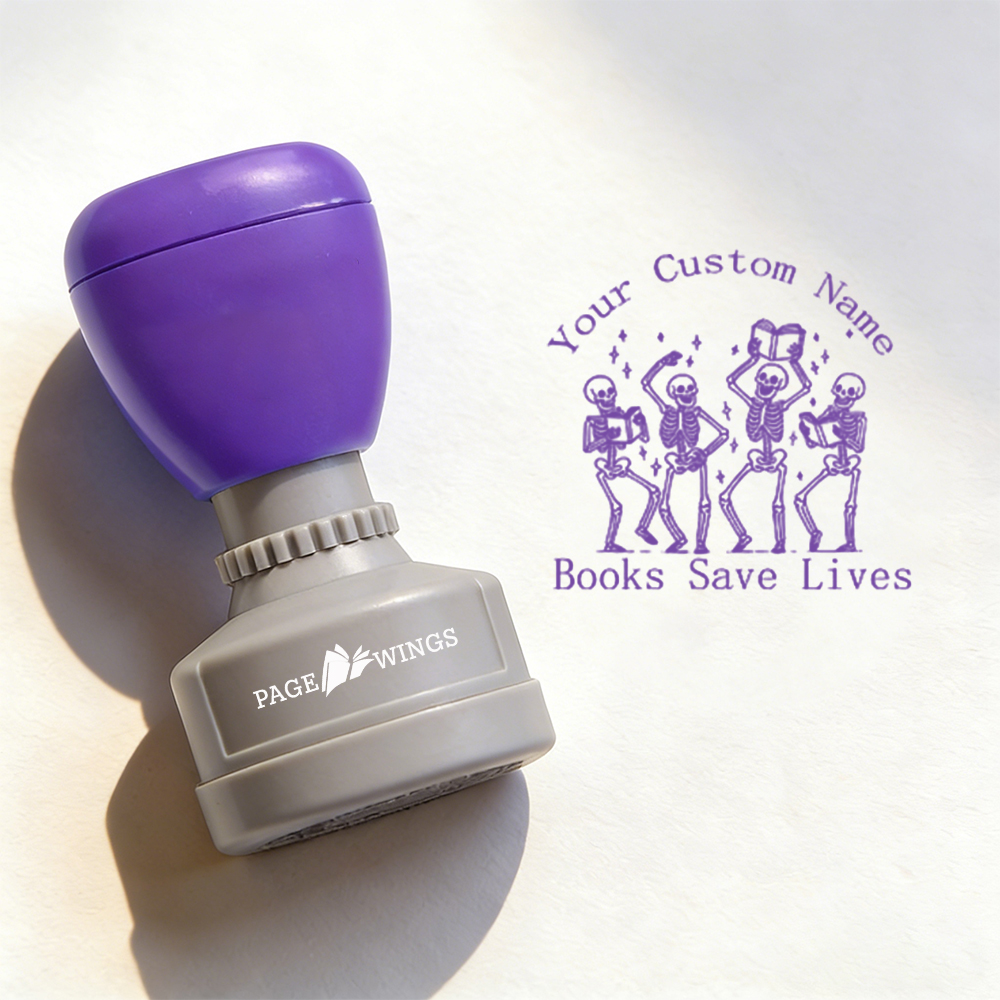 Pagewings Personalized Name Books Stamp