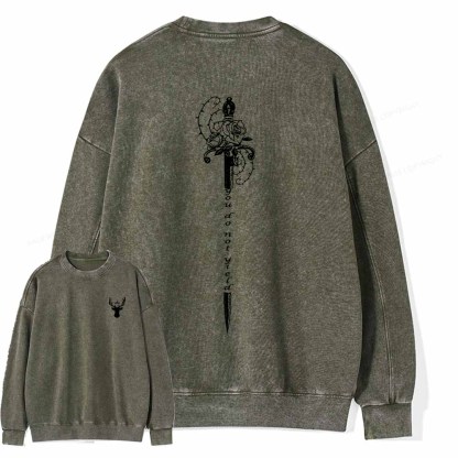 Pagewings  A Court of Thorns and Roses Court of Dreams Unisex Washed Sweatshirt