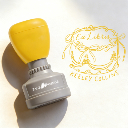 Pagewings Personalized Ex Libris Stamp