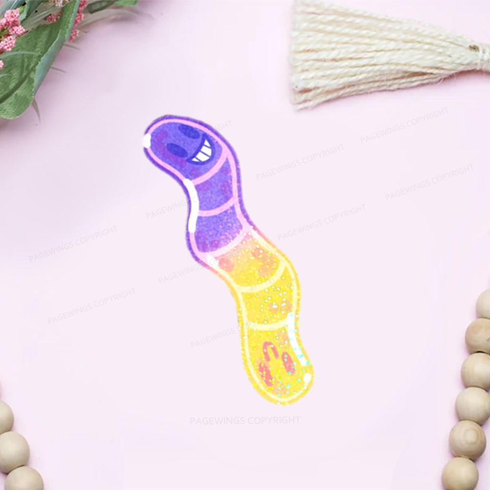 Pagewings Gummy Worm Bookmark