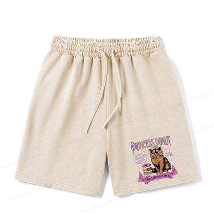 Pagewings Sci-Fi Book Lovers Unisex Washed Shorts