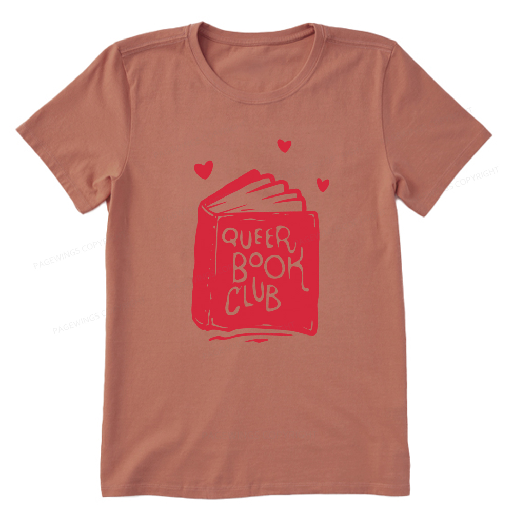Pagewings Queer Book Club Unisex Classic T-shirt