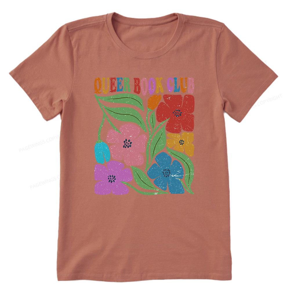 Pagewings Queer Book Club Unisex Classic T-shirt