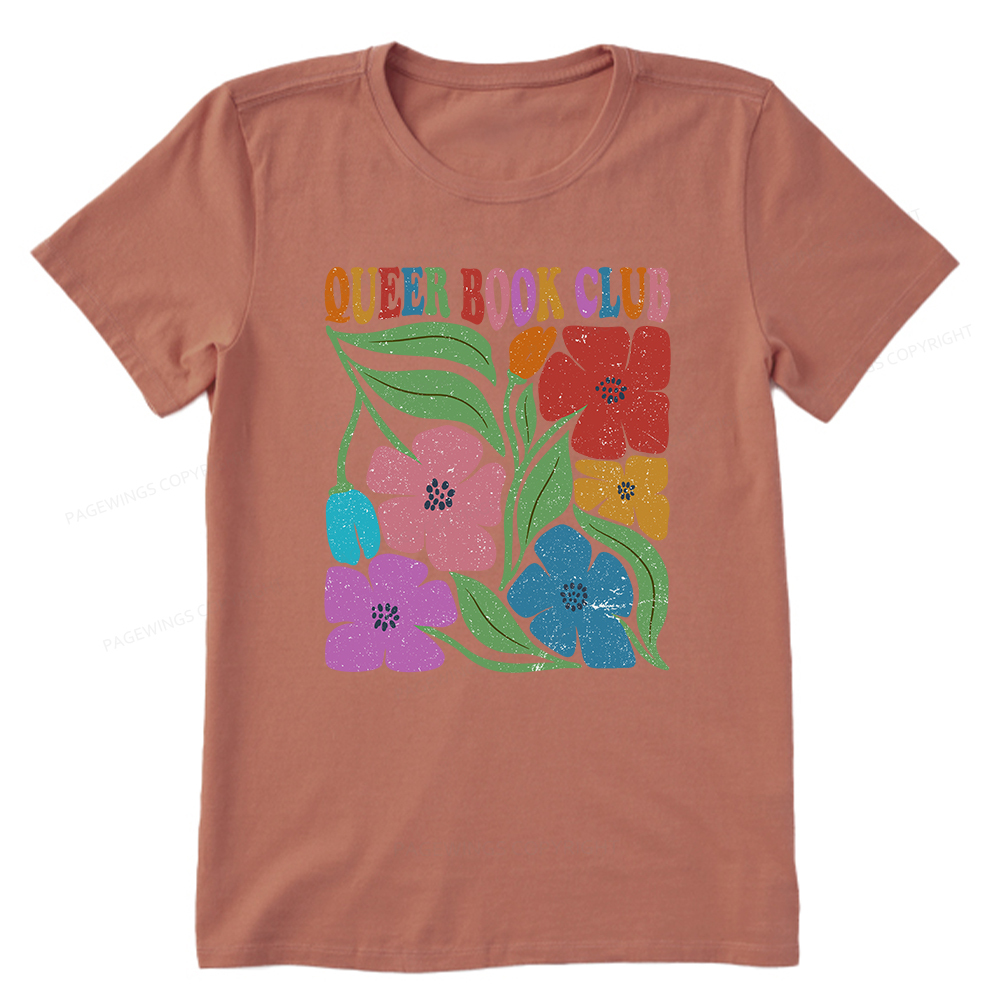 Pagewings Queer Book Club Unisex Classic T-shirt