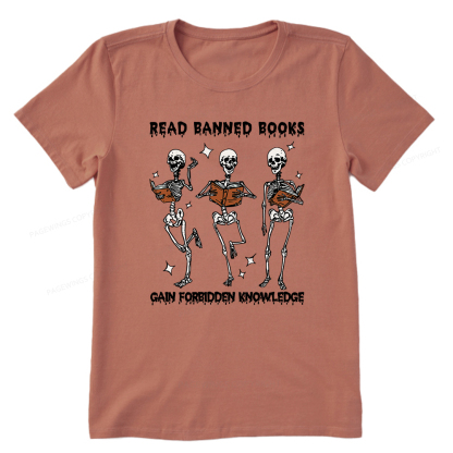 Pagewings Read Banned Books Gain Forbidden Knowledge Classic T-shirt