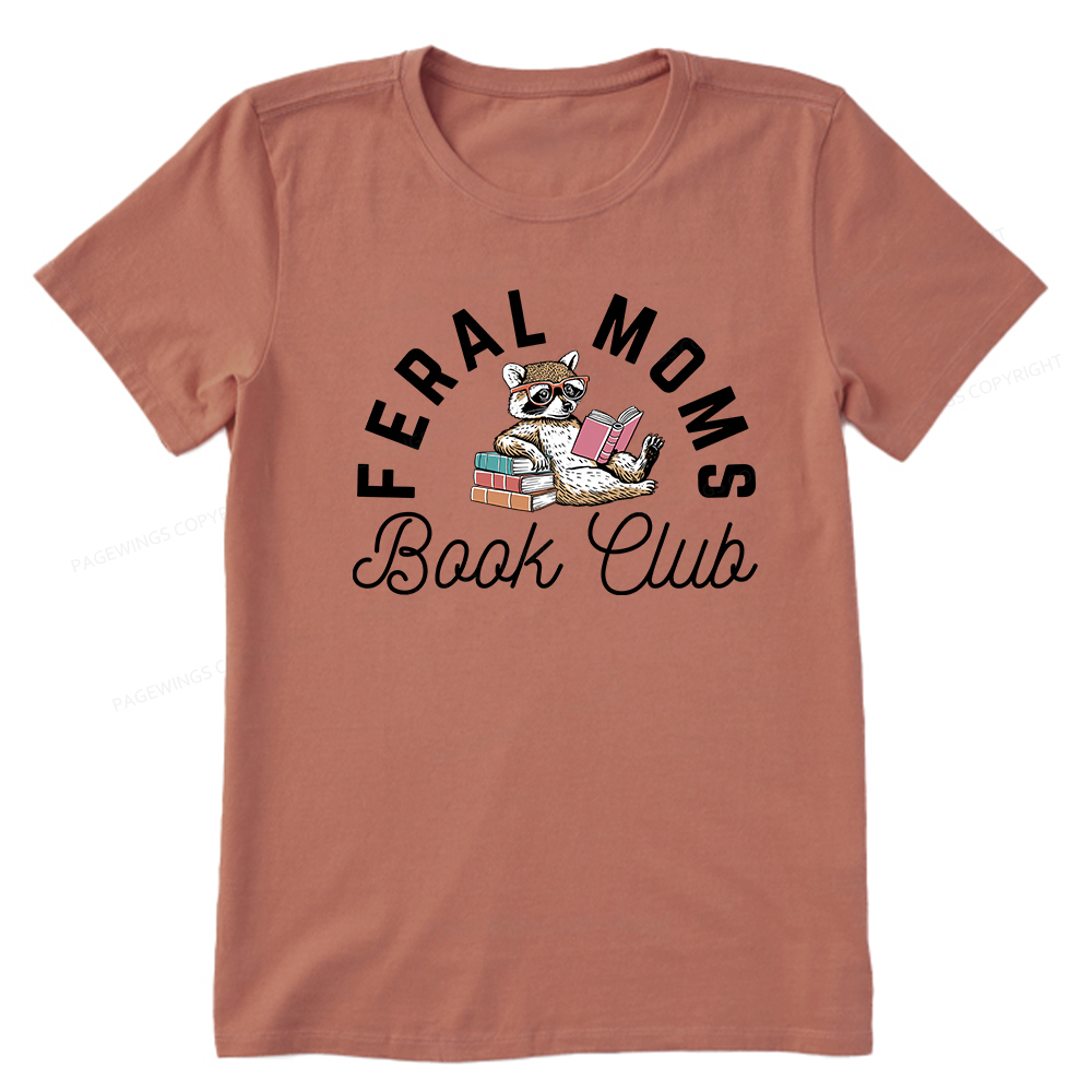 Pagewings Feral Moms Book Club Unisex Classic T-shirt