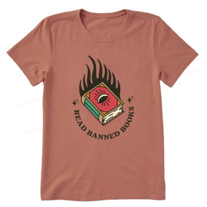 Pagewings Read Banned Books Unisex Classic T-shirt