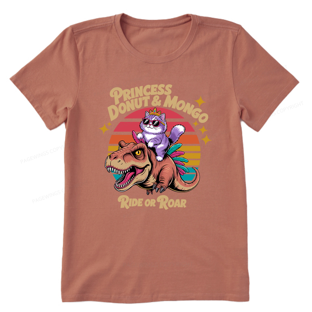 Pagewings Princess Donut & Mongo Unisex Classic T-shirt