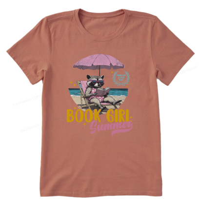 Pagewings Book Girl Summer Unisex Classic T-shirt