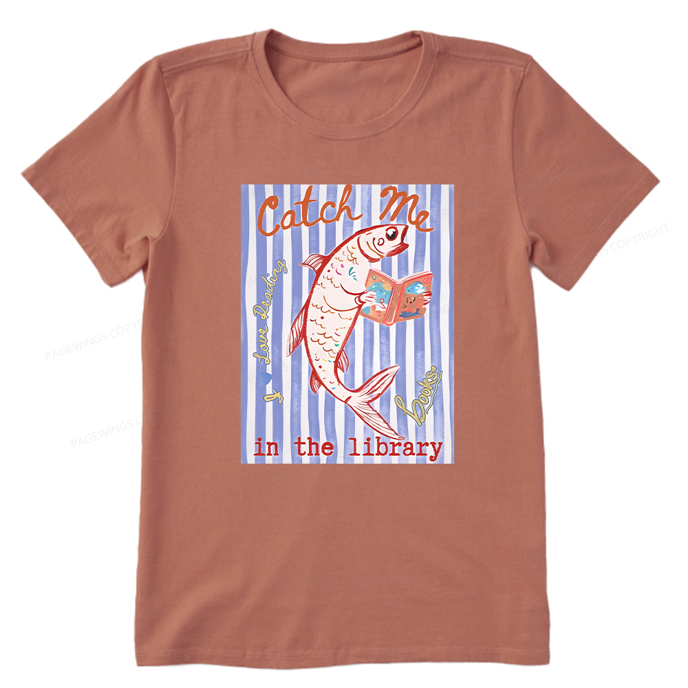 Pagewings Catch Me In The Library Unisex Classic T-shirt